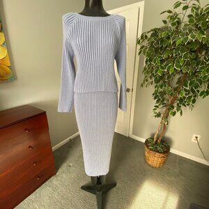 Amadi Kingsley Sweater Set - Size L - Light Blue